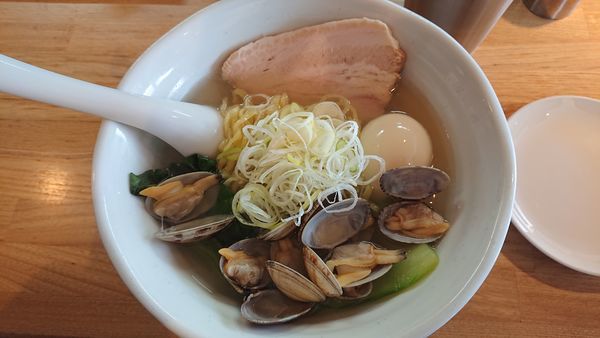 「あさり~潮~」@らーめん 月の兎影の写真