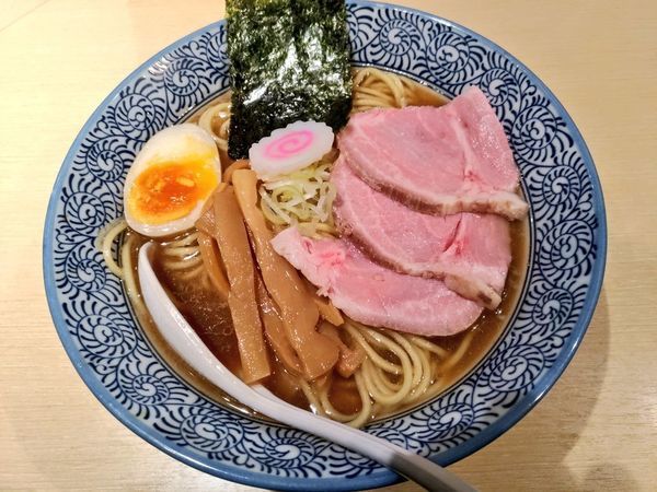 「期間限定 中華そば 青木」@らー麺 アオキジの写真
