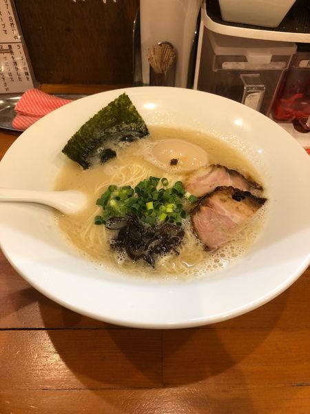 「味玉ラーメン」@麺道我飯の写真