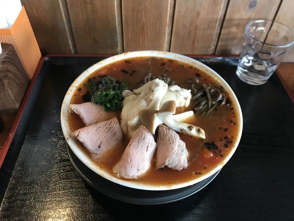 「赤と黒のナイトドレス」@麺創 なな家の写真