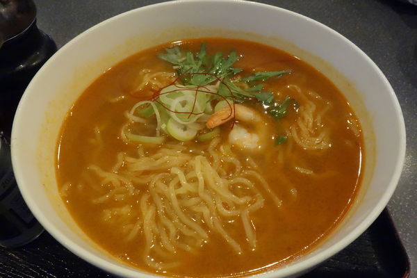 「海老味噌中華そば」@葵 仙台駅前店の写真