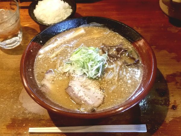 「焙煎ごまみそラーメン」@吉山商店 本店の写真