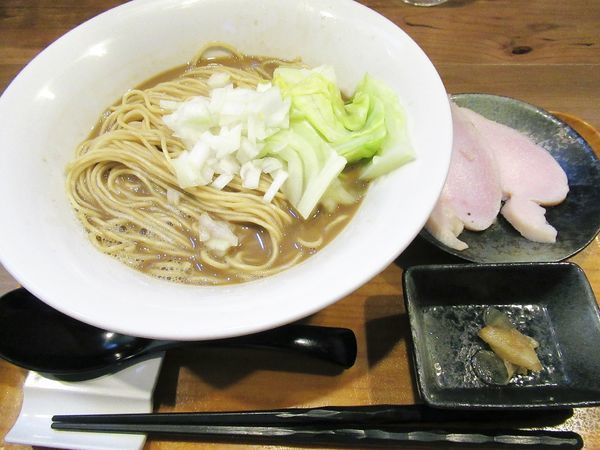 「濃厚煮干（780円）」@ラーメン 裏健やかの写真