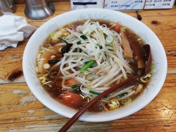 「もやしらーめん」@らーめん専門店 横綱の写真