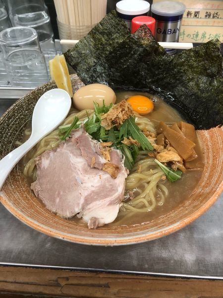 「渡りカニ出汁の冷やしまぜそば」@覆麺 智の写真