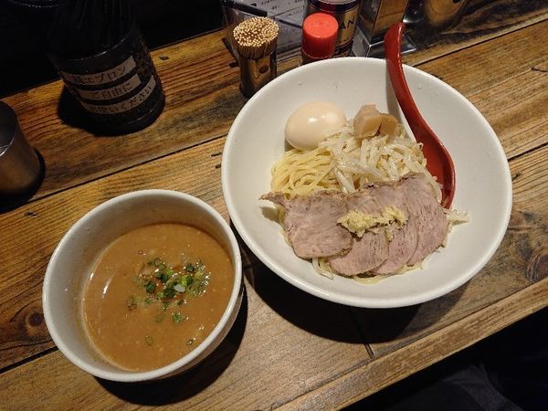 「特製味噌つけ麺」@麺屋 翔 西新宿本店の写真