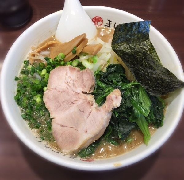 「野菜らーめん(980円)」@豚骨醤油らーめん まぼろしの写真