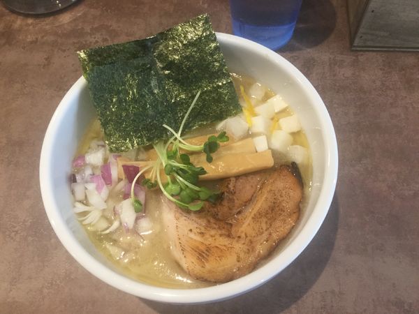 「濃厚ホタテそば(¥900→本日のみ招待・無料)」@NOODLE VOICEの写真