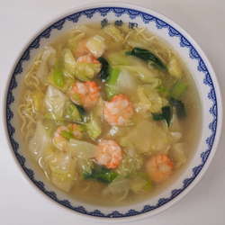 蝦仁湯麺　えびうまにそば