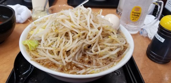 「YOSHIラーメン（大）」@麺処 善の写真