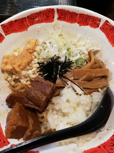 「特選油そば」@つけ麺屋 ひまわりの写真