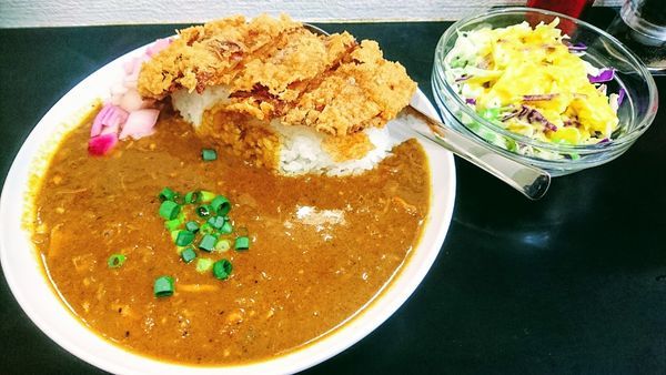 「カリー＆ライス(ミニサラダ付き)」@ETHNIC STYLE CURRY SHINの写真
