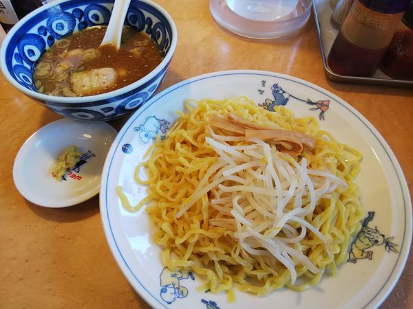 「【限定】甘め！みそつけめん　（大盛り(麺２玉)）」@テンホウ 松本渚店の写真