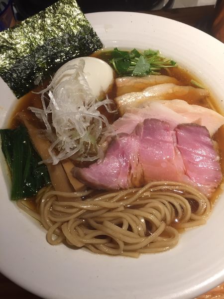 「特製醤油そば」@麺処 篠はらの写真