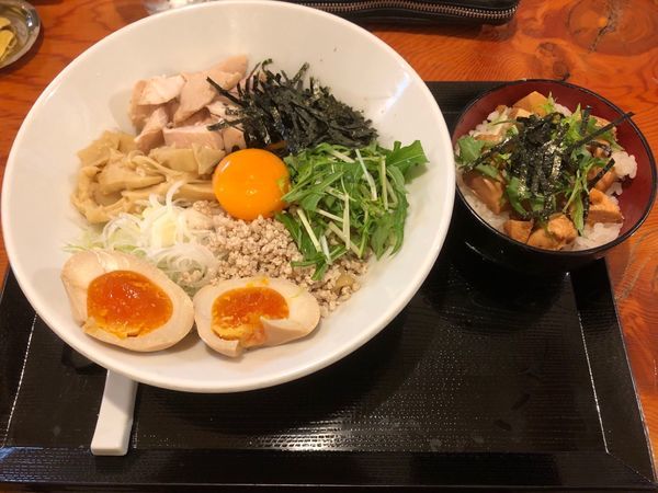 「油そば」@鶏そば 七星の写真