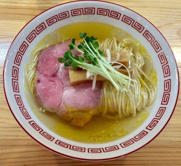 「白醤油 中華そば 竹ver.」@自家製麺 くろ松の写真