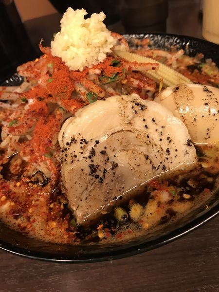 「味玉蠍ラーメン」@Japanese soba Noodles 蠍の写真