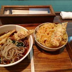 天ぷらそば