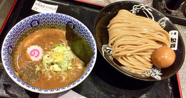 「濃厚つけめん 並盛り with味玉」@松戸富田麺絆の写真