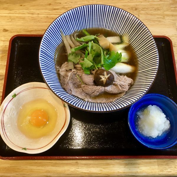 「【限定】すき焼風まぜそば ￥850」@寿製麺よしかわ 坂戸店の写真