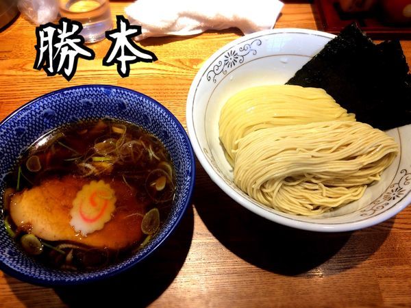 「清湯つけそば￥830」@つけそば 神田勝本の写真