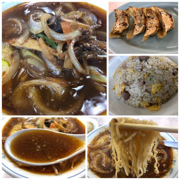 「ジャンメン  Cセット（半チャーハン＋餃子）」@北珍の写真