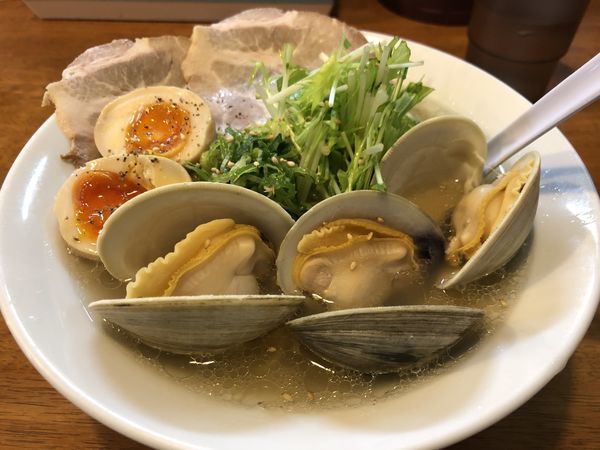 「特製ハマグリ潮」@ラァメン coccoの写真