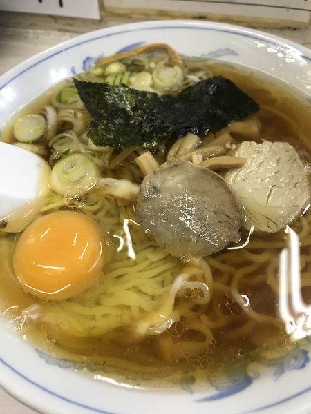 「卵ラーメン」@三松の写真