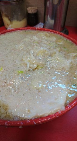 「味噌ラーメン　背油多め」@らーめん弁慶 浅草本店の写真