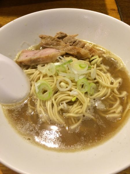 「肉そば小(焼豚4枚)750円」@自家製麺 伊藤の写真