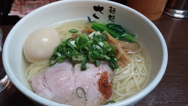 「豊魚鶏だし塩ラーメン味たま 870円」@麺処 さとうの写真