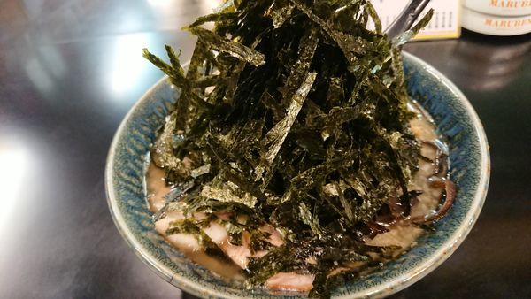 「のりチャーシューめん」@まるみ 醤油専門店の写真