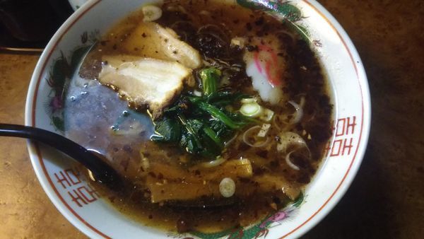 「香味ラーメン 600円」@あおやまの写真