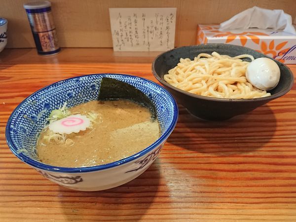 「味玉つけめん」@つけめん 京蔵の写真