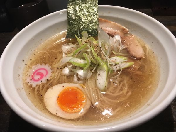 「白銀の塩中華」@IBUKI つけめん DININGの写真