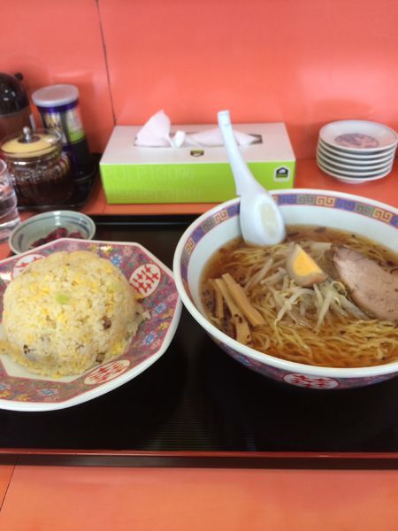 「チャーハンセット950円」@ラーメン餃子 武蔵の写真
