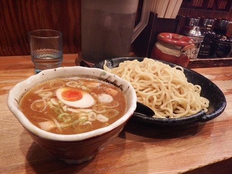 「醤油つけ麺」@つけ麺道 たけしの写真