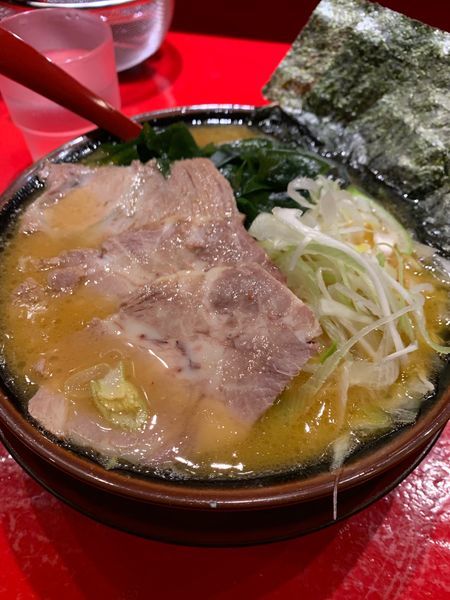 「地獄ラーメン850円」@横浜家系らーめん 山崎家の写真