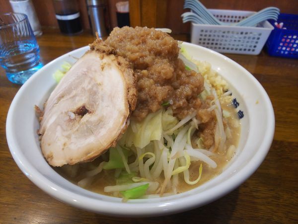 「瀑麺小700円」@爆麺亭 所沢店の写真