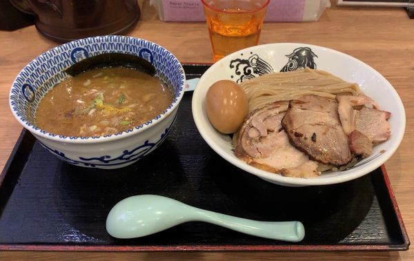 「特製濃厚つけ麺」@日本の中華そば富田 成田空港店の写真