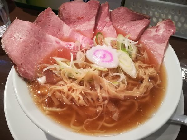 「鶏中華そば チャーシュー増し」@鶏そば 啜るの写真