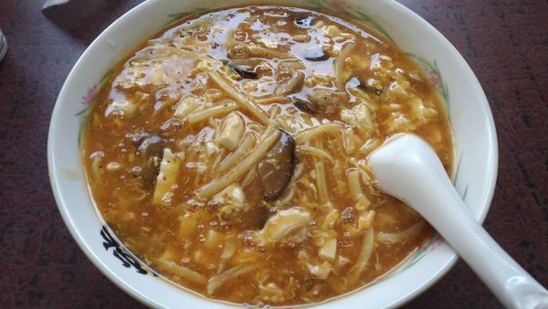 「酸辣湯麺」@中華料理 龍山の写真