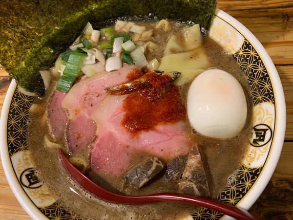 「特製1200円」@すごい煮干ラーメン凪 新宿ゴールデン街店 本館の写真