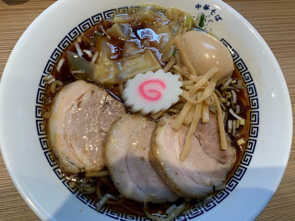 「特製黒980円、和え玉200円」@中華そば 六感堂の写真