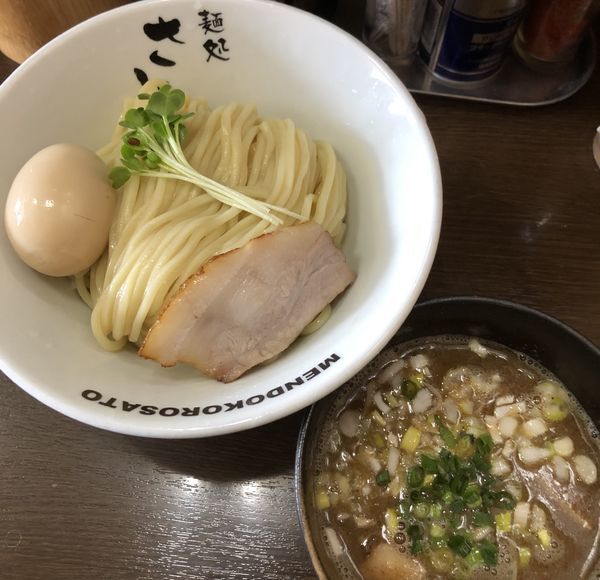 「濃厚魚介豚骨つけ麺 中盛 味玉」@麺処 さとうの写真