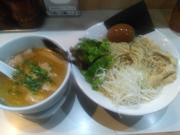 「（限定）淡麗塩つけ麺¥850」@麺屋 扇 SENの写真