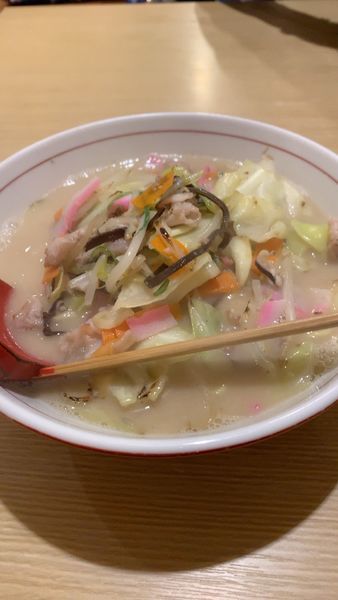 「ちゃんぽん」@拉麺 蘭蘭の写真