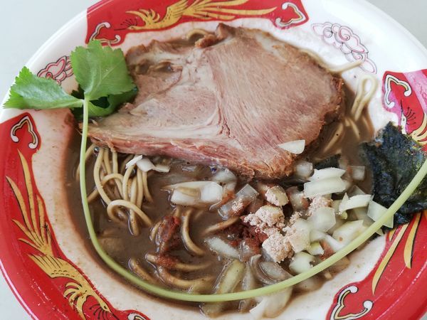 「イカした煮干し達のラーメン」@中華蕎麦とみ田 冨田治PRESENTS 最強ラーメン祭2019 in 小山の写真