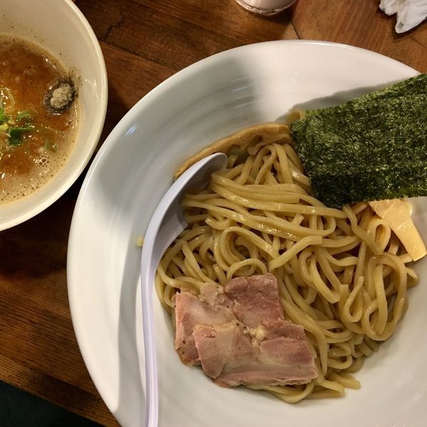 「濃厚煮干し辛つけそば¥850 激辛」@麺屋 ゆるり。の写真