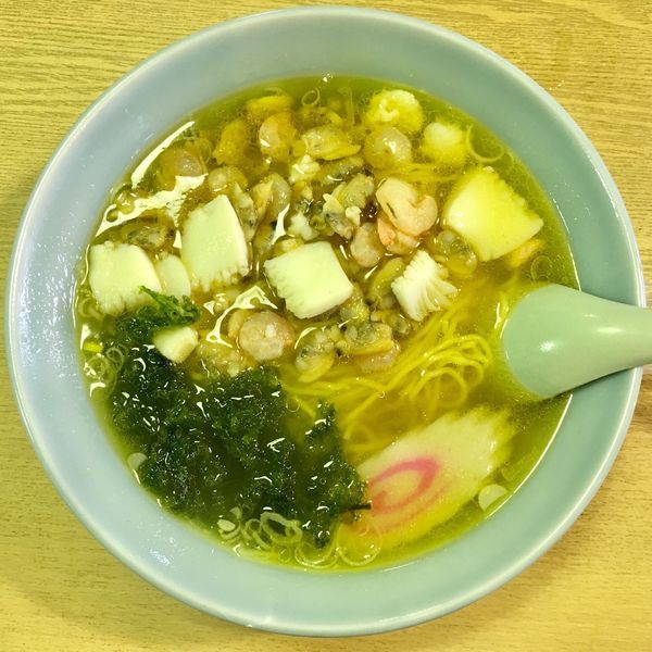 「シーフードラーメン ¥950」@貝作の写真